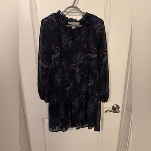 Lark + Grey Paisley Dress. Size small